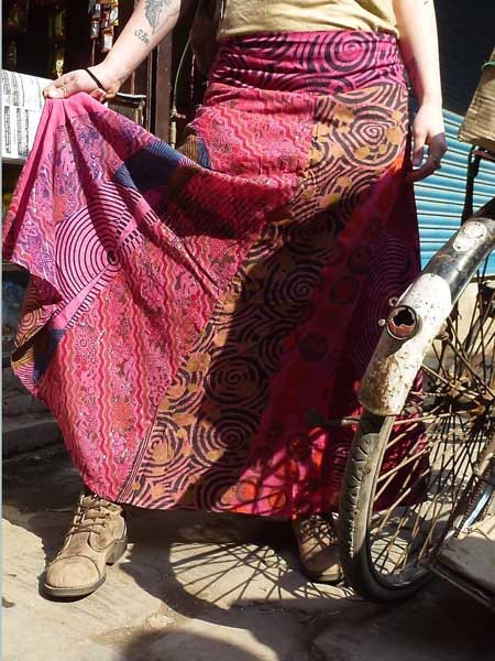 Happy hippy skirt