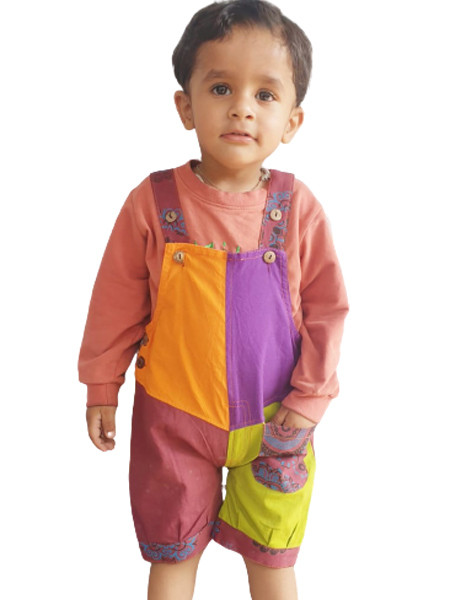 Kids Hippie Dungaree