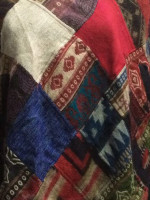 Patch Nepal poncho