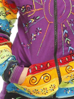 Rainbow hippy hoodie