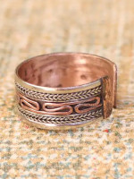 White Metal Ring