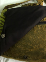 Funky cutwork bag