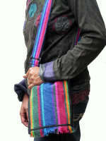 Woven passport bag