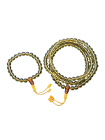8mm Citrine Stone Mala Necklace and Bracelet Set, Handcrafted in Nepal by Himalayan Handmades International.