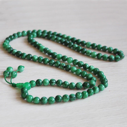 Jade Stone 8mm Mala