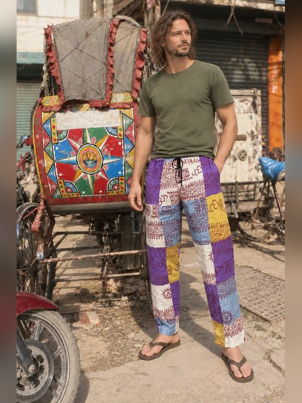 Ram Nam Patchwork Hippie Pants