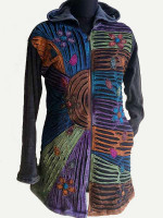 Long Hippie Nepal Coat