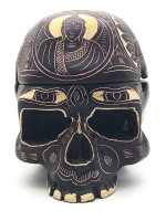Resin Skull Statue