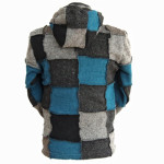 Hand knitted wool jacket