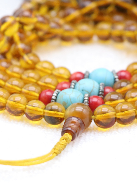 Citrine Stone Mala