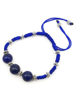 Lapis lazuli wrist mala
