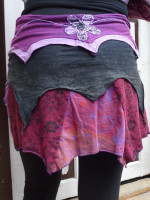 Purple pixie pagan mini