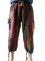 Patchwork Cargo Pants