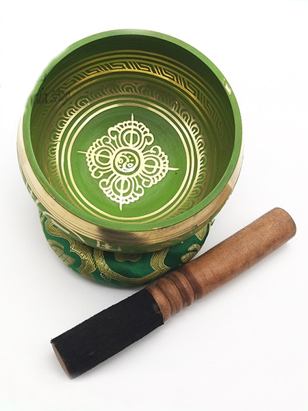 Green Singing Bowl