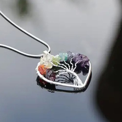 Heart Stone Necklace