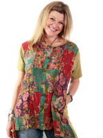Summer rayon flower top from Kathmandu Nepal
