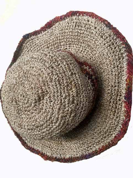 Hemp silk hat