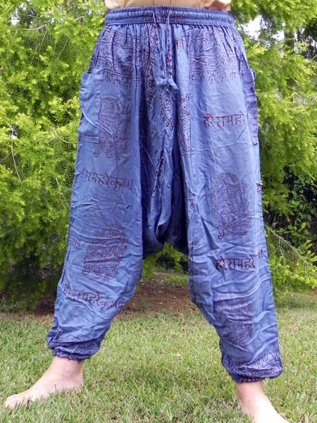 Afghani harem pants Blue