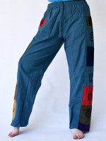 Chakra Patch Cotton Hippie Pants