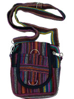 Woven Tibetan passport bag
