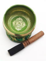Green colour Singing Bowl