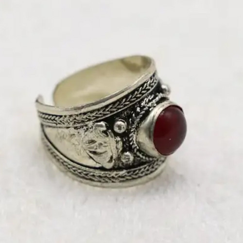 Carnelian Stone Ring