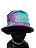 Tie dyed pure hemp sun hat