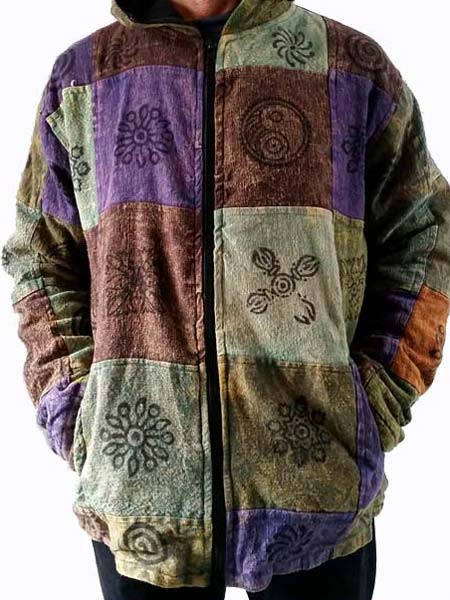 Mandala Print Heavy Cotton Jacket