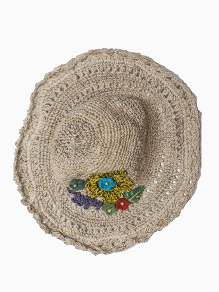 Crochet Hemp Hat