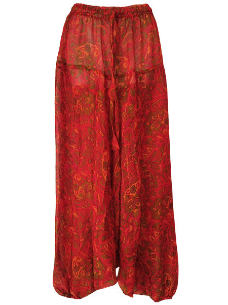 Silk Palazzo Pants